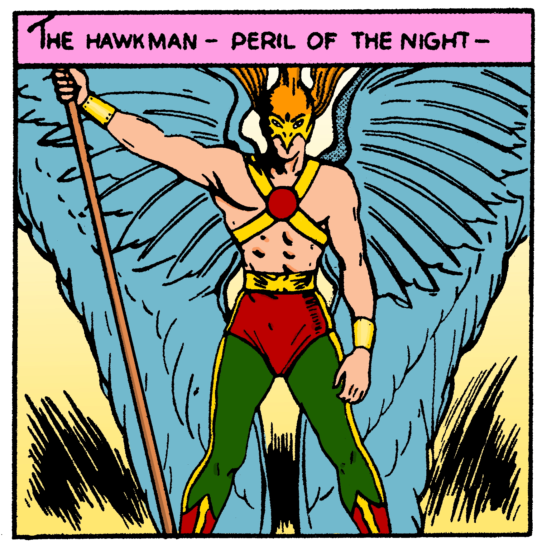 HAwkman Flash Comics #1