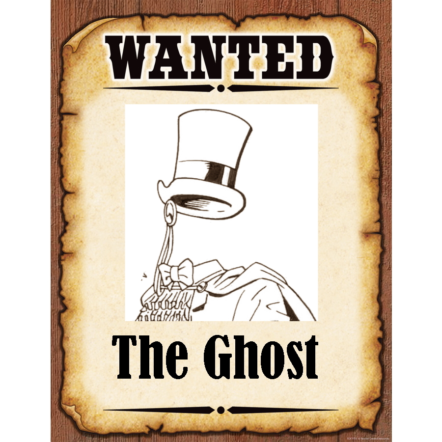 Wanted Poster Ghost