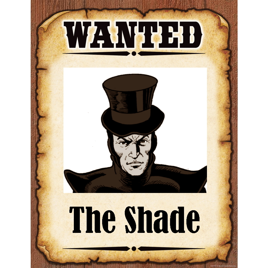 Wanted Poster The Shade