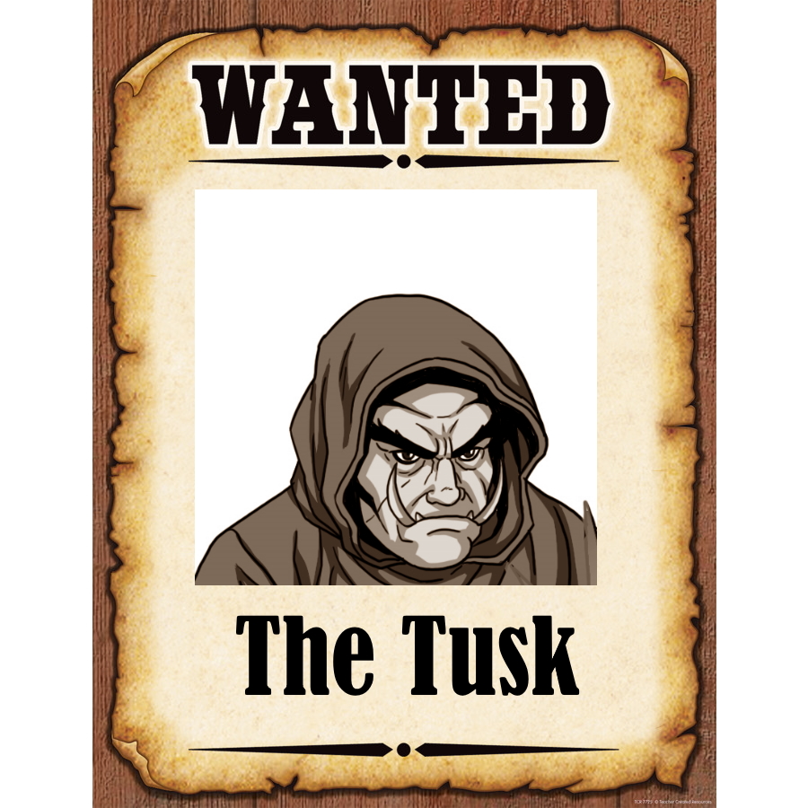 Wanted Poster The Tusk