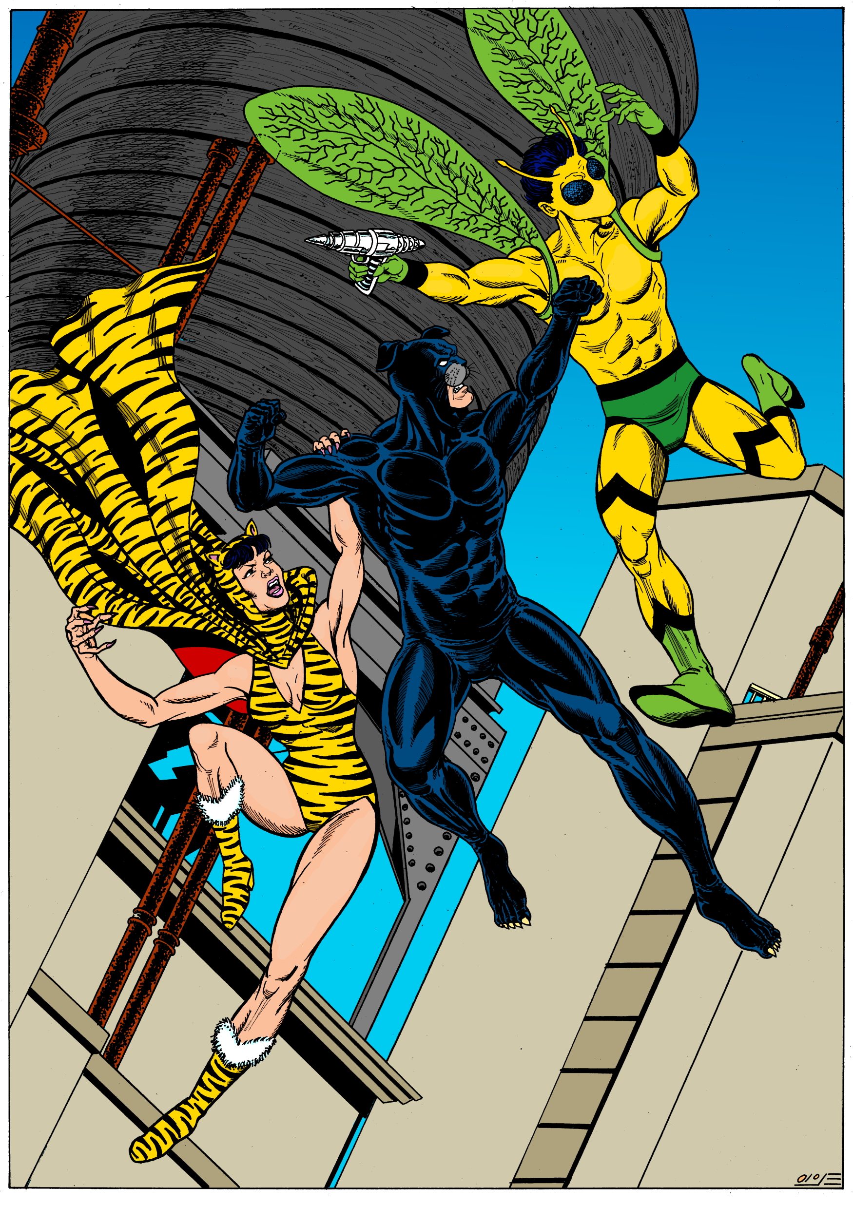 wildcat vs yellow wasp and tigress inks resize