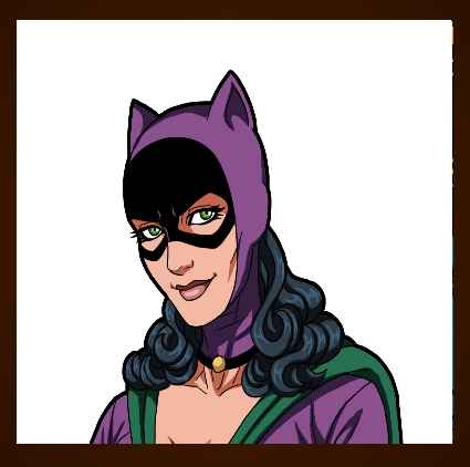 Catwoman Button