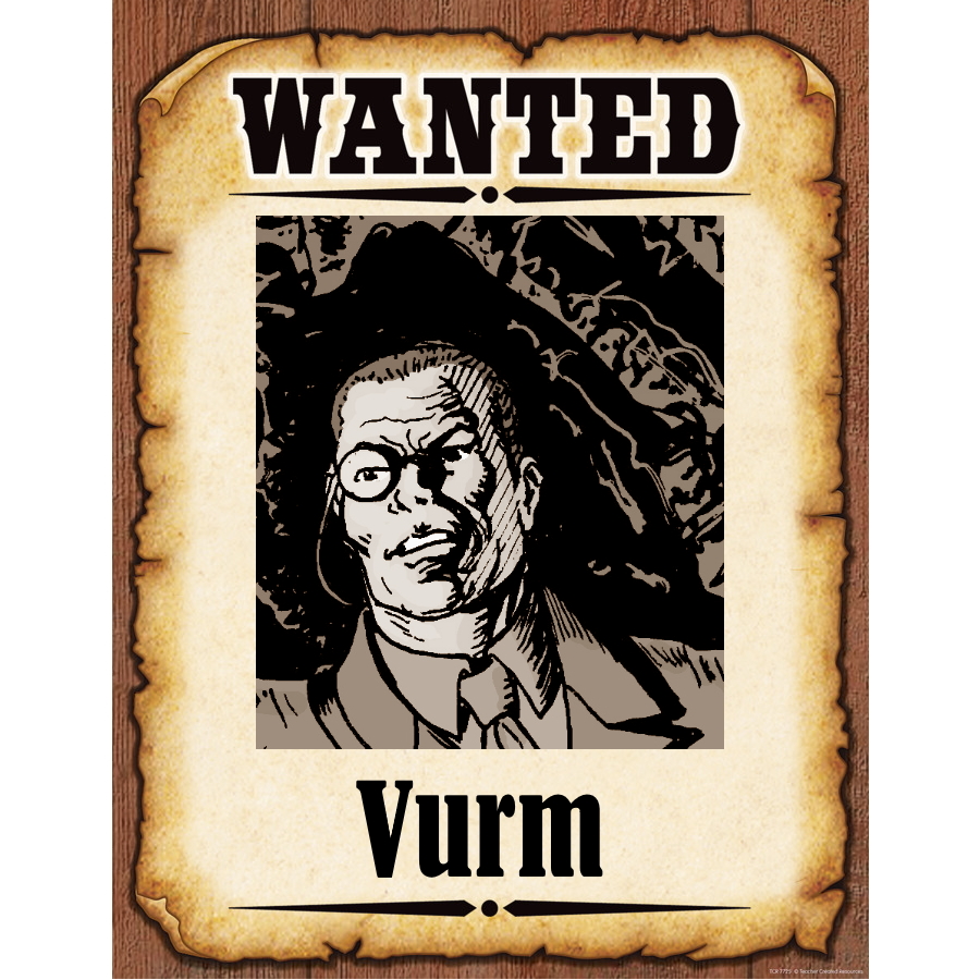 Wanted Poster Vurm